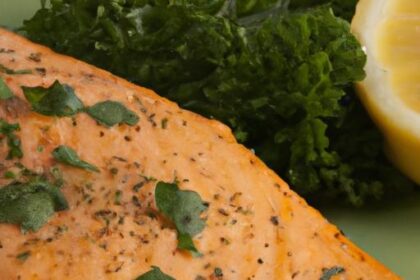 Zesty Baked Lemon Herb Salmon: A Flavorful Seafood Delight
