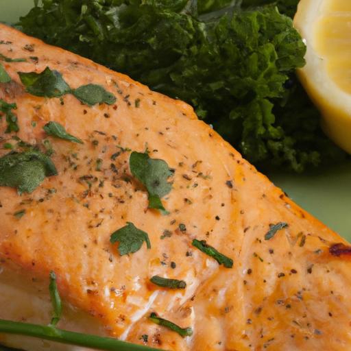 Zesty Baked Lemon Herb Salmon: A Flavorful Seafood Delight