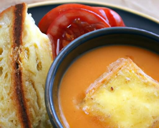 The Ultimate Comfort Duo: Grilled Cheese Meets Tomato Soup