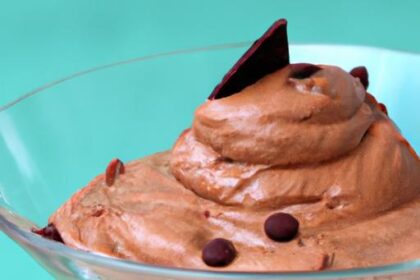 Decadent Dark Chocolate Avocado Mousse: A Healthy Indulgence
