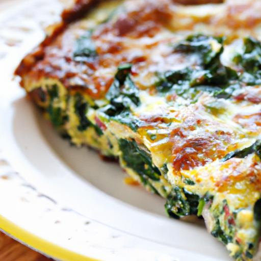 Wholesome Spinach Egg White Frittata: A Protein-Packed Delight