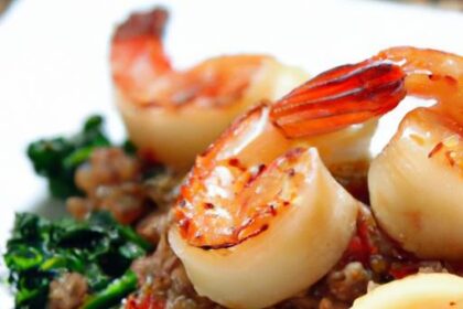 Sweet Meets Savory: Honey Garlic Shrimp with Quinoa Delight