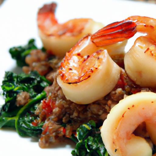 Sweet Meets Savory: Honey Garlic Shrimp with Quinoa Delight