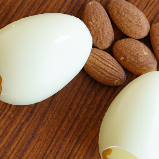 Power Pair: Hard-Boiled Eggs ⁢& Almonds for Smart‍ Snacking