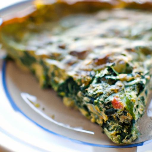 Wholesome Spinach Egg White Frittata: A Protein-Packed Delight