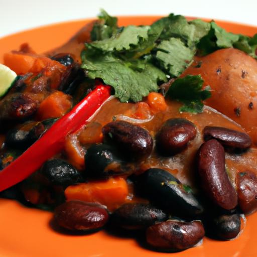 Hearty⁣ Vegan Chili: Black ‌Beans & Sweet⁤ Potato ‍Delight