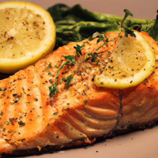 Zesty Baked Lemon Herb Salmon: A Flavorful Seafood Delight