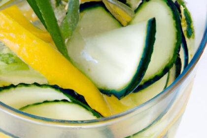 Refresh and Revitalize: The Benefits of Cucumber Infused Water