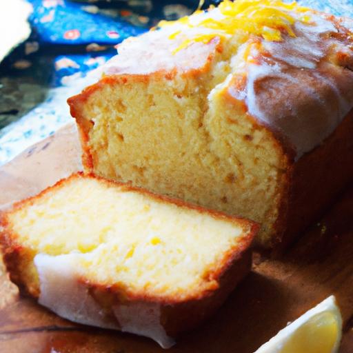 Zesty Lemon Pound Cake: A Tangy Twist on Classic Delight