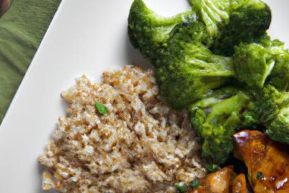 Flavorful Teriyaki Chicken with Nutty Brown Rice & Broccoli