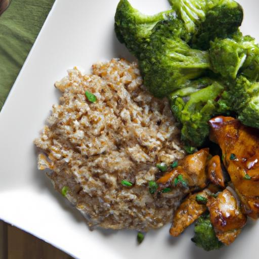 Flavorful Teriyaki Chicken with Nutty Brown Rice & Broccoli