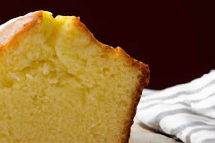 Zesty Lemon Pound Cake: A Tangy Twist on Classic Delight