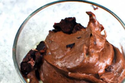 Decadent Vegan Dark Chocolate Avocado Mousse Recipe