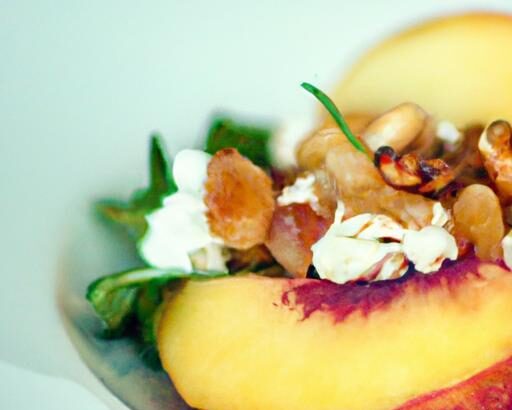 Sweet & Savory: The Art of Grilled Peach Burrata Salad