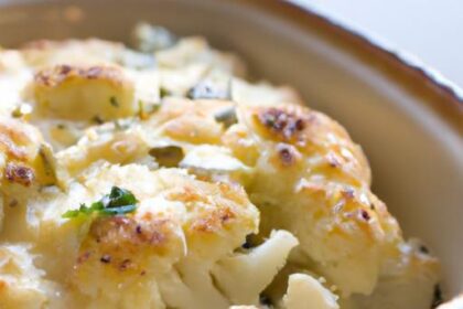 The Ultimate Cheesy Cauliflower Bake: Comfort Meets Health