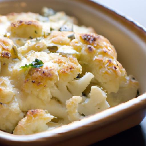 The Ultimate Cheesy Cauliflower Bake: Comfort Meets Health