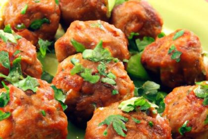 Savory Turkey Meatballs: A Healthy Twist on Classic Flavor