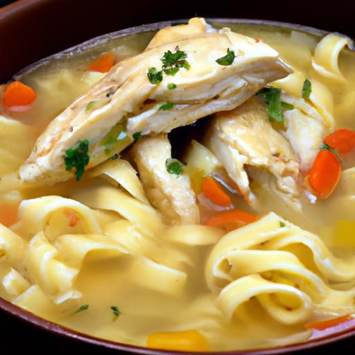 Silky Comfort: Crafting the Perfect Creamy Chicken Noodle Soup