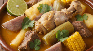 Chicken and Beef Sancocho
