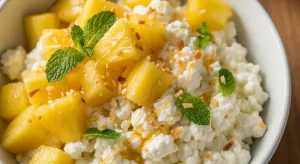 Cottage Cheese & Pineapple Bowl