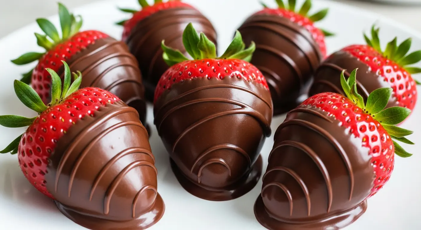 Decadent Chocolate-Dipped Strawberries