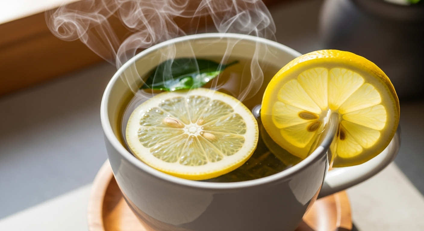 Green Tea with Lemon