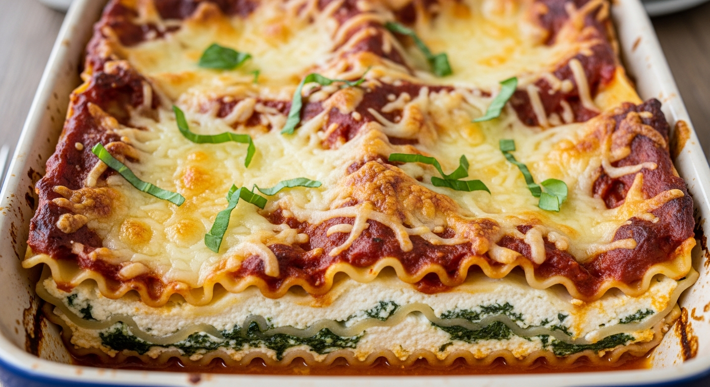 Spinach and Ricotta Lasagna