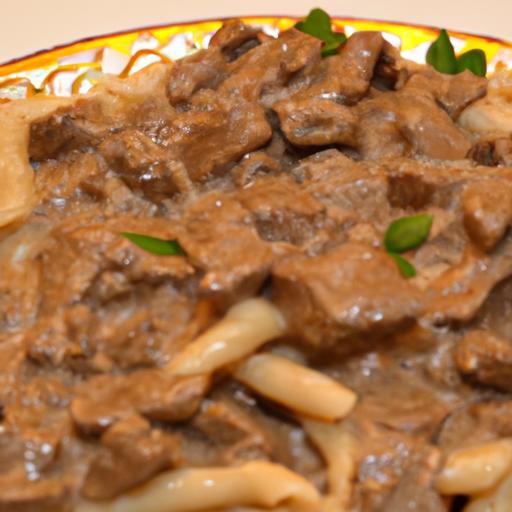 quick & Creamy Ground beef Stroganoff: A Simple Classic