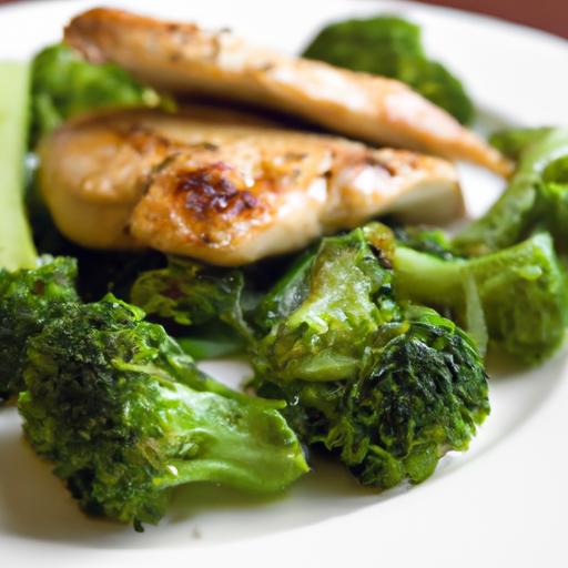 Perfectly Grilled Chicken Meets Nutrient-packed Steamed Broccoli