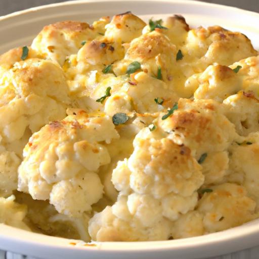 The Ultimate Cheesy Cauliflower Bake: Comfort Meets Health