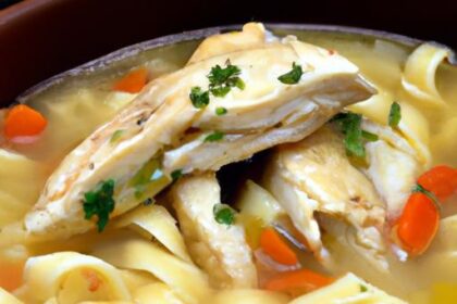 Silky Comfort: Crafting the Perfect Creamy Chicken Noodle Soup