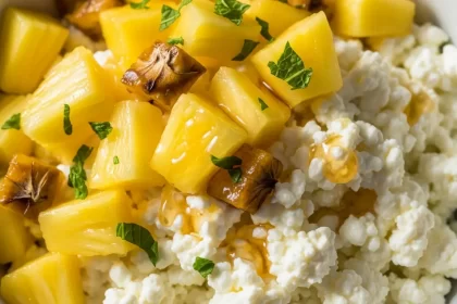 Cottage Cheese & Pineapple Bowl