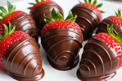 Decadent Chocolate-Dipped Strawberries