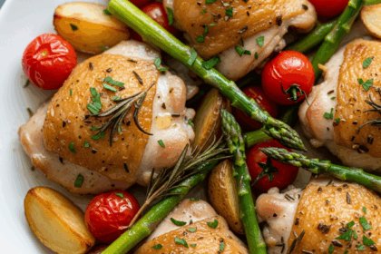 Oven-Baked Boneless Skinless Chicken Thighs