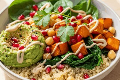 Quinoa Sweet Potato & Chickpea Power Bowl
