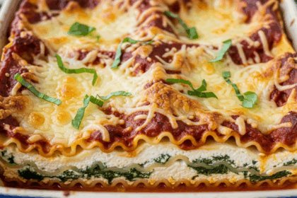 Spinach and Ricotta Lasagna