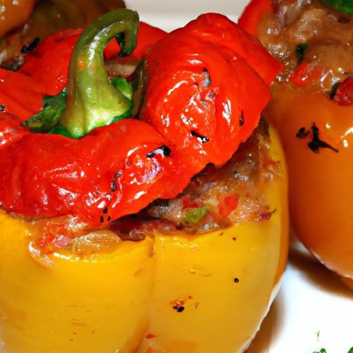 Hearty Slow Cooker Stuffed Bell Peppers: Easy & Delicious