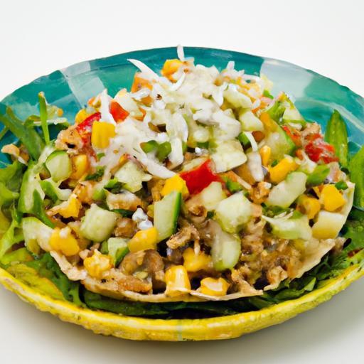 Taco Salad with Ground Turkey: A Healthy Twist on a Classic