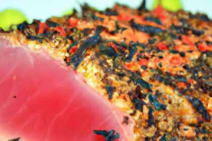 Blackened Balsamic Tuna Steaks: A Bold Flavor Fusion