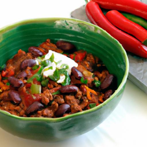Hearty Ground Turkey & Black Bean Chili: A Nutritious Twist