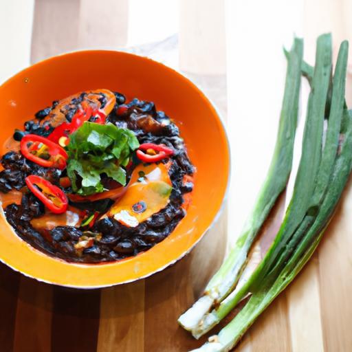 Fiery Black Bean Soup: A Spicy Twist on Classic Comfort