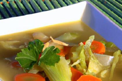 Slim Down with Savory Chicken and Veggie Soup Magic