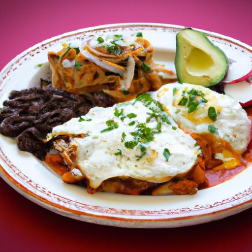 Chilaquiles Rojos with Egg: A Classic Mexican Breakfast Delight