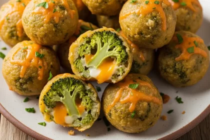 Cheesy Broccoli Bites