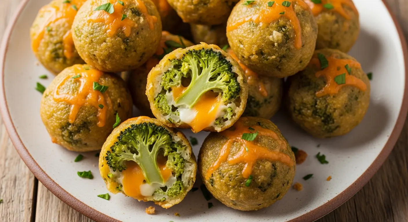 Cheesy Broccoli Bites