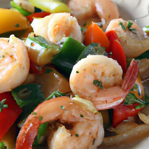 Sizzling Shrimp & Veggie Skillet: A Quick Flavor Boost