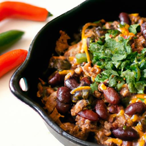 Hearty Ground Turkey & Black Bean Chili: A Nutritious Twist