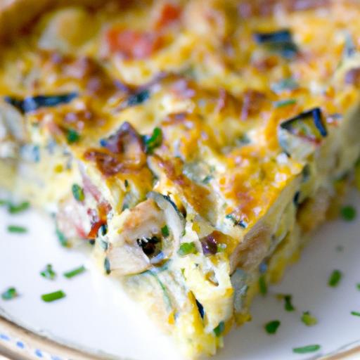 Delicious Crustless vegetable Quiche: A Healthy Twist