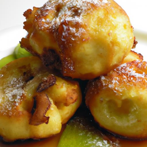 Crispy Baked apple fritters: A Tasty Fall Treat Recipe