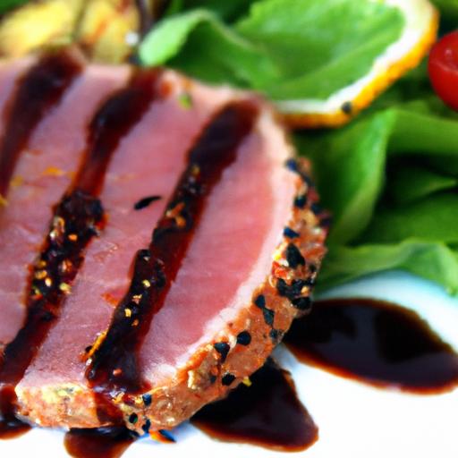 Blackened Balsamic Tuna Steaks: A Bold Flavor Fusion